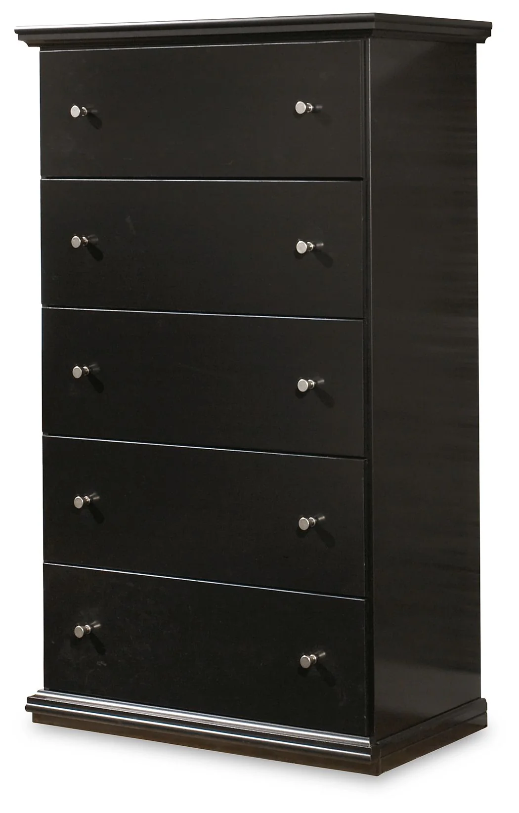 Maribel - Five Drawer Chest - Black - Image 1