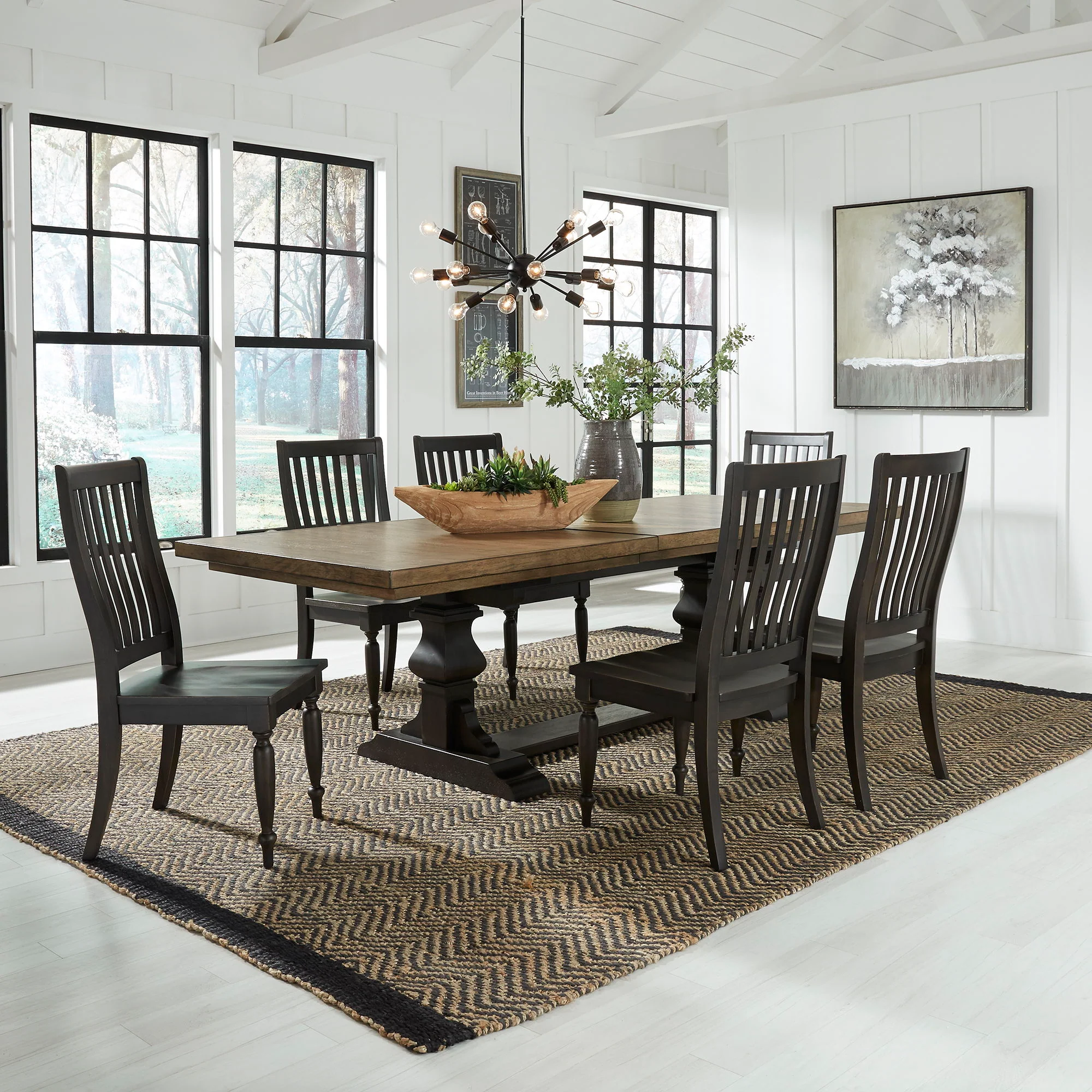 Harvest Home - Trestle Table Set - Image 2