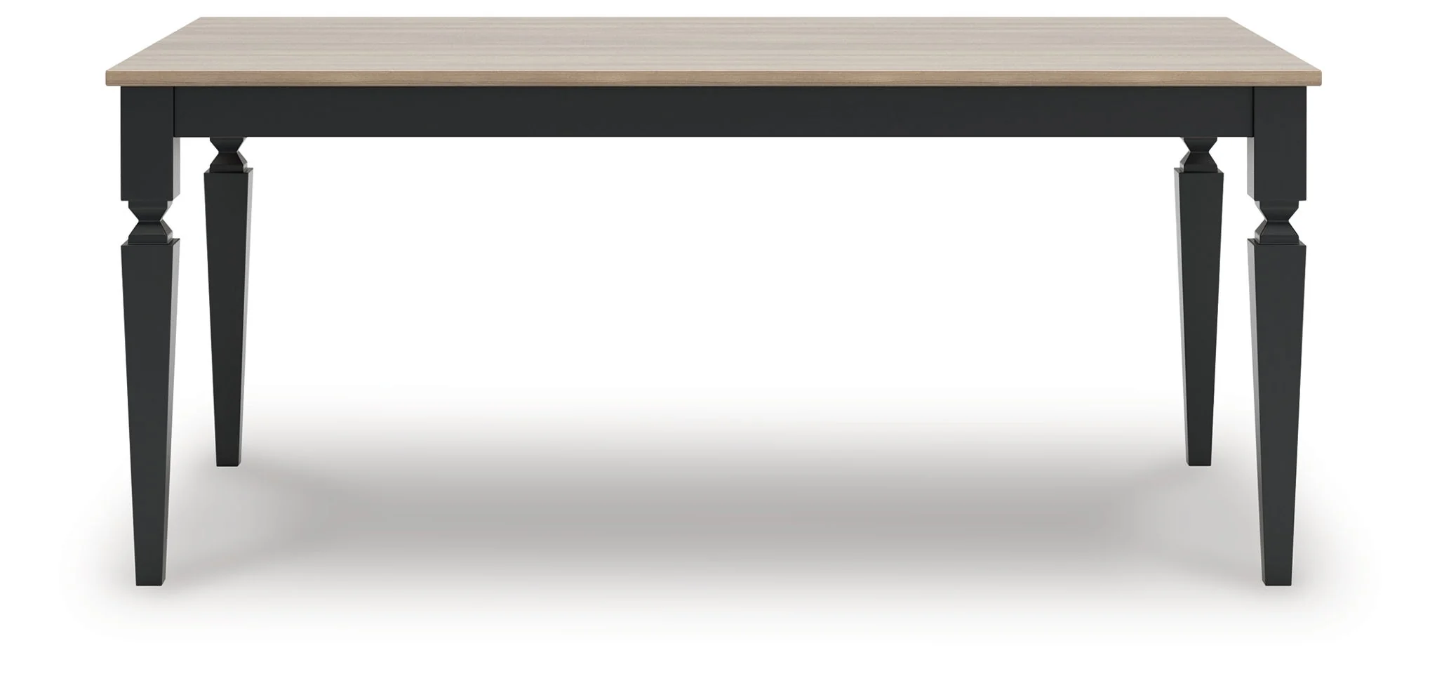 Brenkerton - Rectangular Dining Room Table - Grayish Brown / Black - Image 2