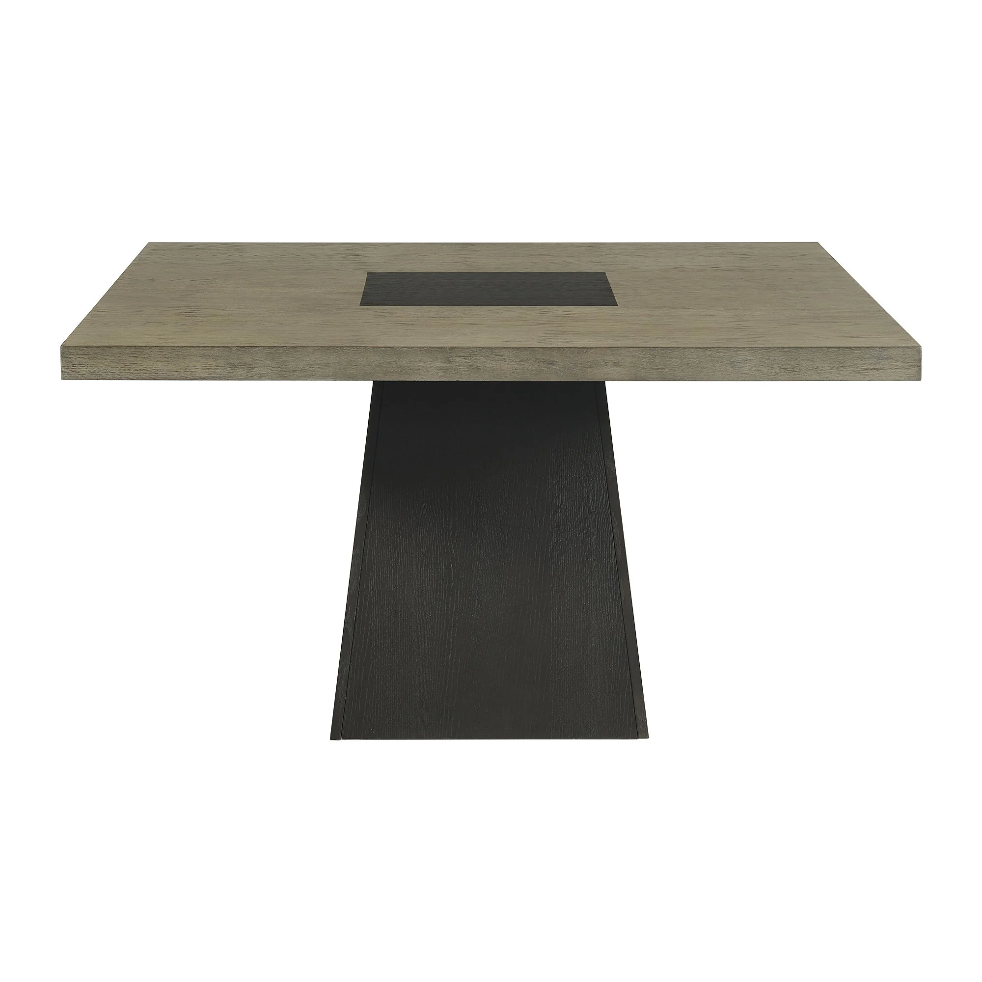 Jemma - Square Dining Table - Gray / Dark Espresso - Image 2
