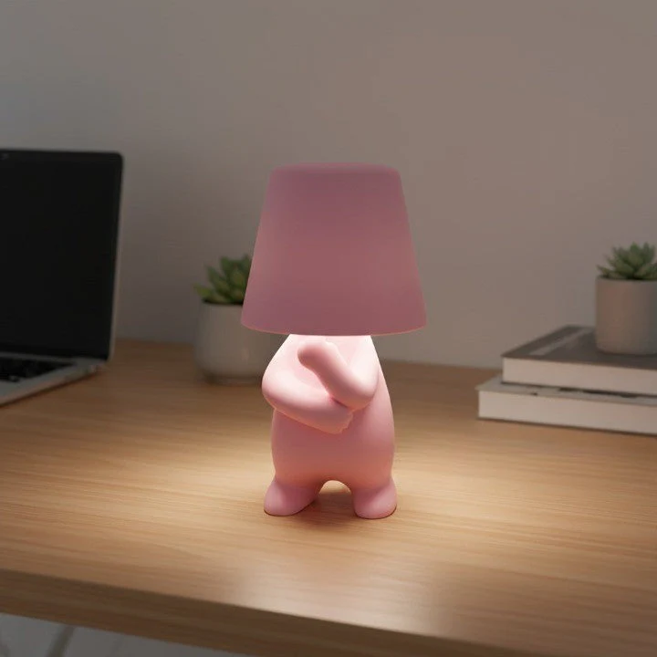 Quirky Man Modern Desk Lamp