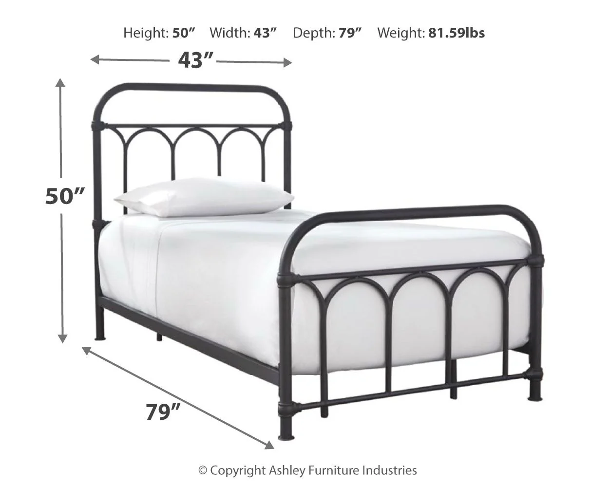 Nashburg - Arch Bed - Image 2