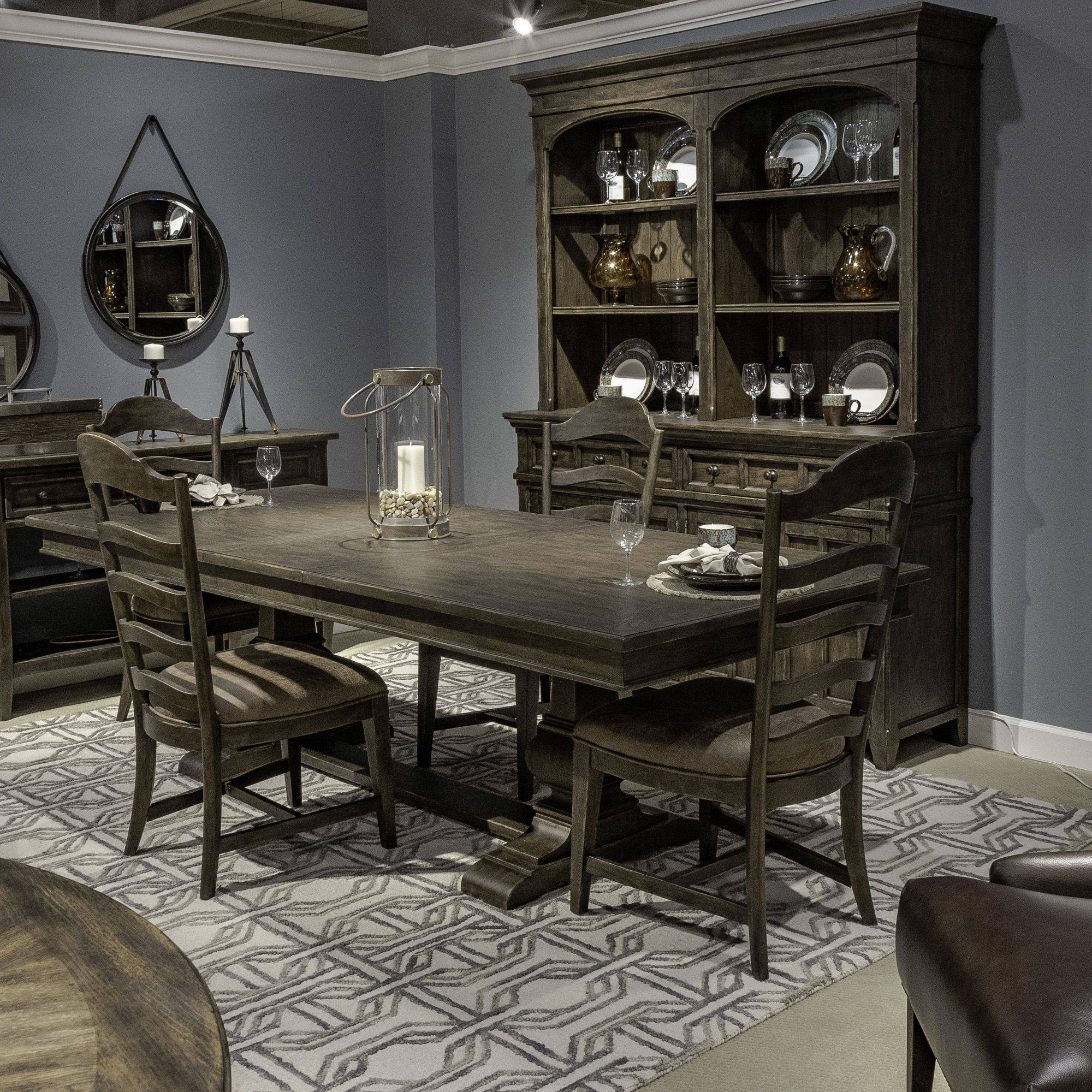 Paradise Valley - Trestle Table Set - Image 1
