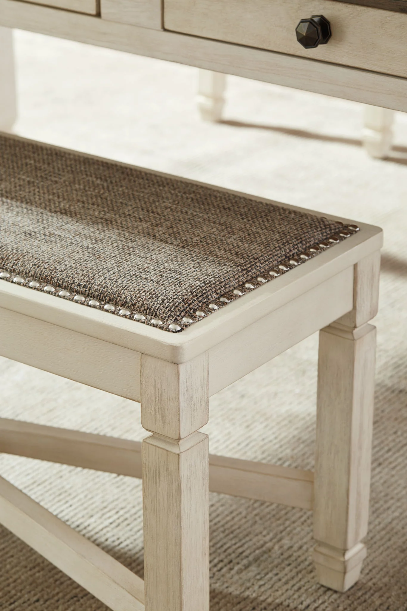 Bolanburg - Large UPH Dining Room Bench - Beige - Image 2