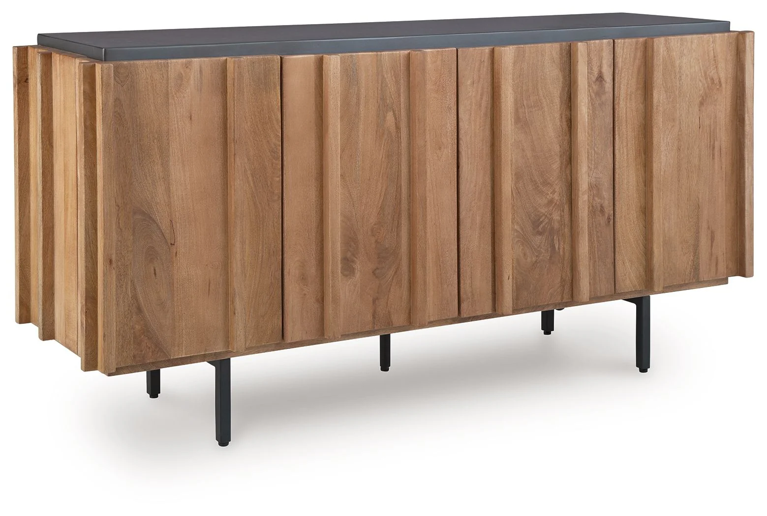 Quintavious – Accent Cabinet – Brown / Charcoal