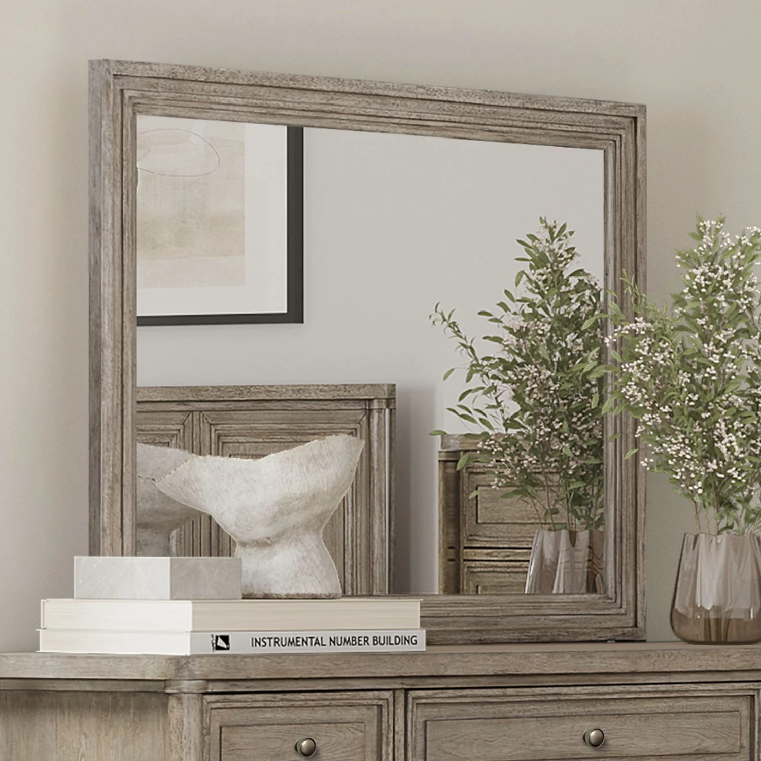 Rochelle Park - Mirror - Smokey Taupe - Image 1