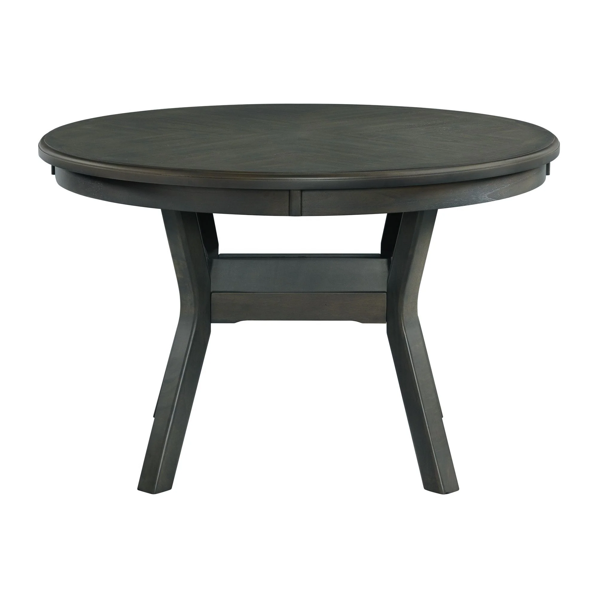 Amherst - Dining Table With Wood Leg - Gray Finish - Image 2