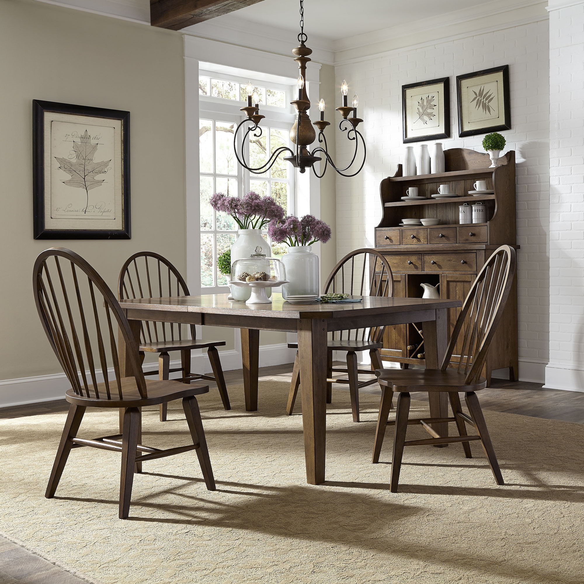 Hearthstone Ridge - Rectangular Table Set - Image 1