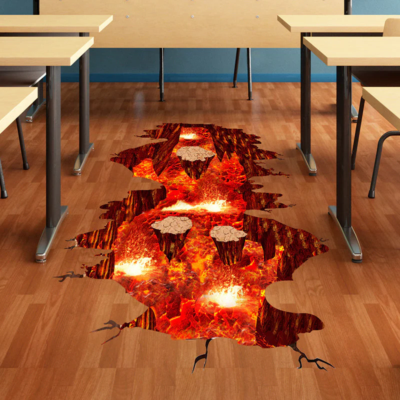 Magma 3D Wall Sticker Home Decor - Image 3