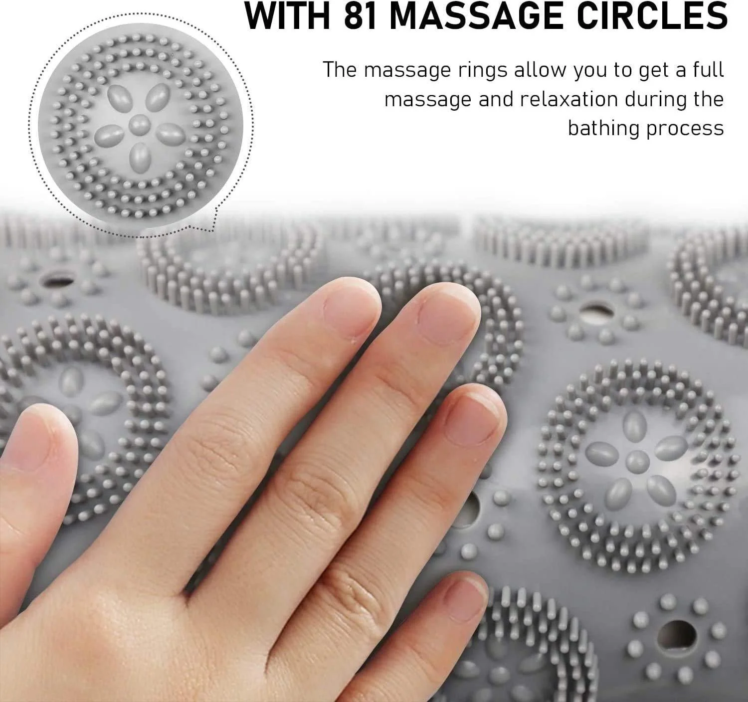Anti-Slip Textured Bathroom Shower Mat - Image 3