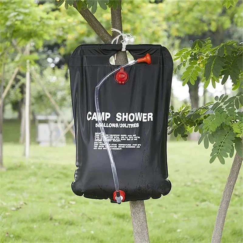 Portable Solar Heated Camping Shower Bag - Image 2