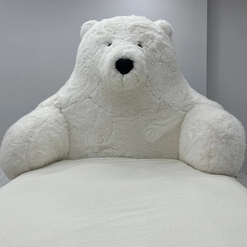 Polar Bear Giant Plush Cozy Bed - Image 2