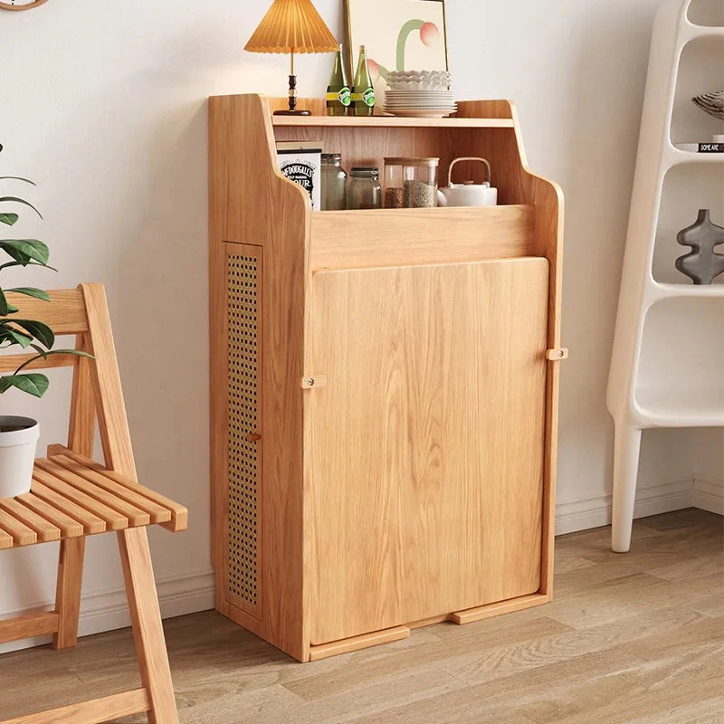 Hidden Cabinet Space Saver Foldable Dining Table Chair Set - Image 3