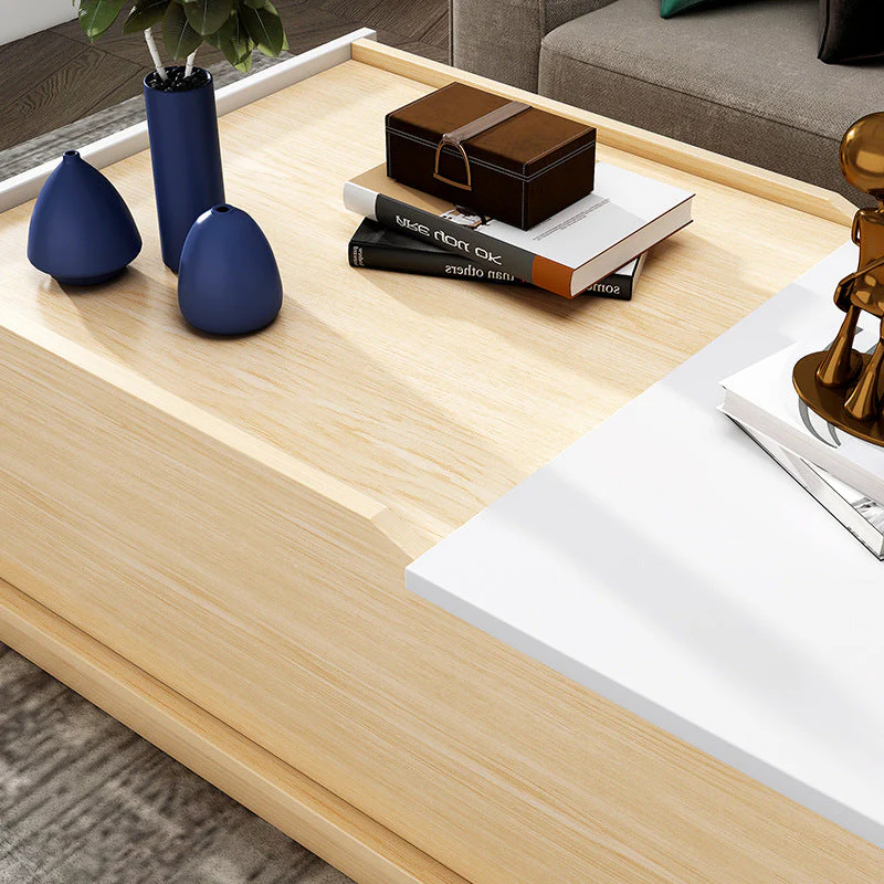 Bohemian Minimalist Vibe Foldable Coffee Table - Image 3