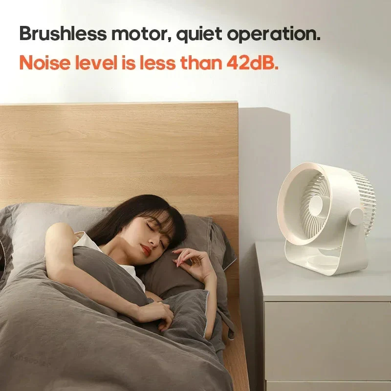 Wireless Portable Quiet Fan Circulator Air Cooler - Image 2
