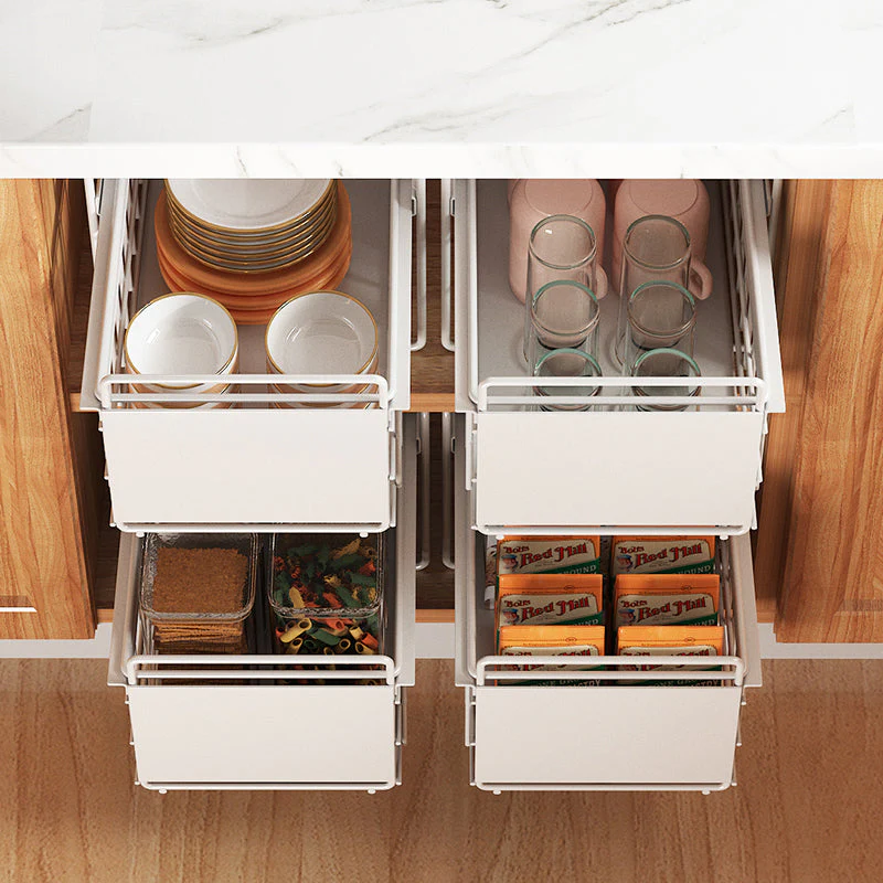 Under Sink Organizer Hidden Sliding Storage Rack - Image 3