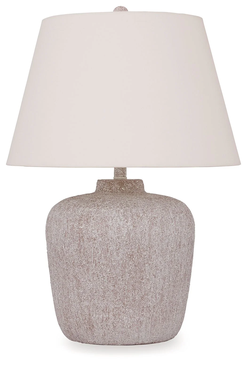 Danry - Metal Table Lamp - Distressed Cream - Image 1