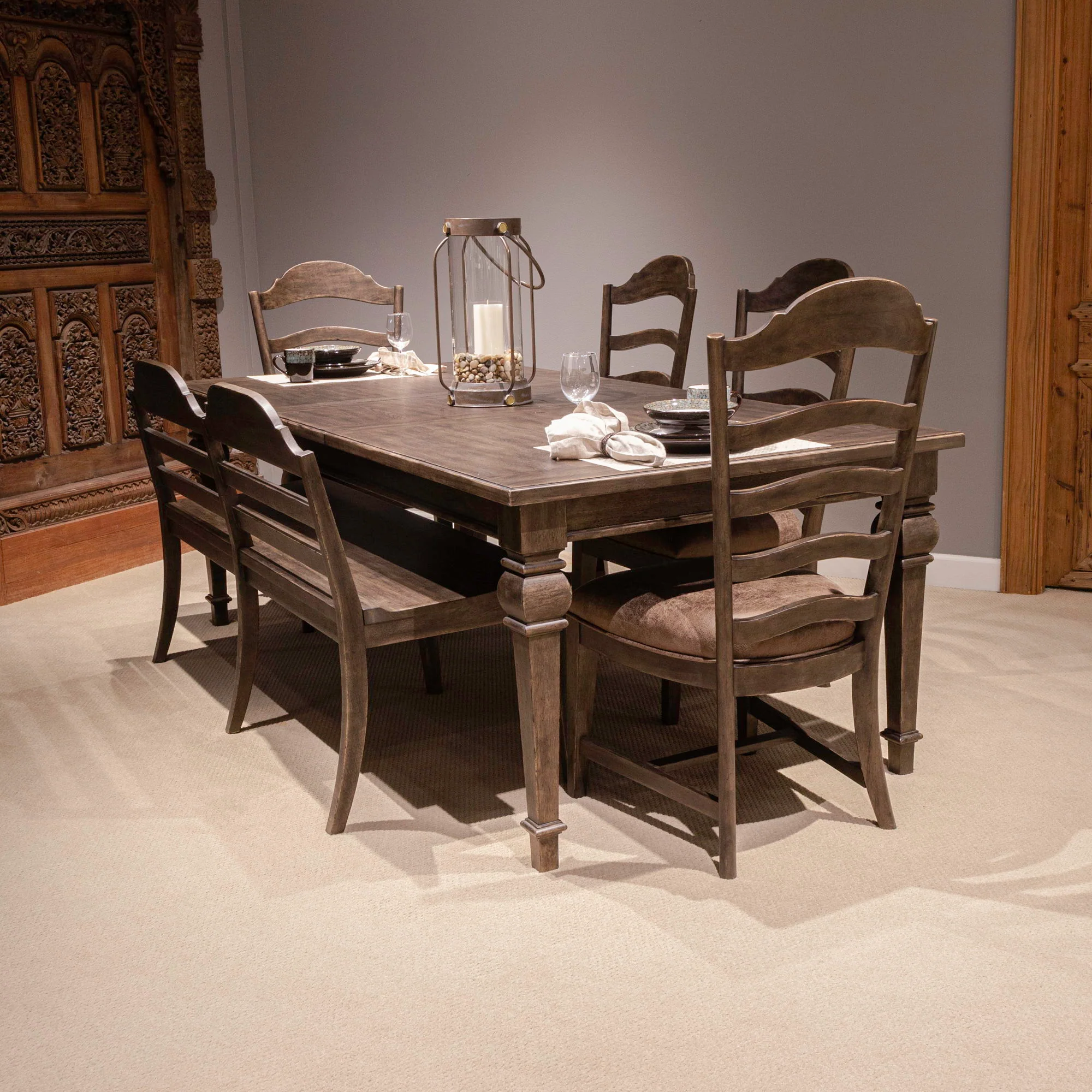 Paradise Valley - Rectangular Table Set - Image 2