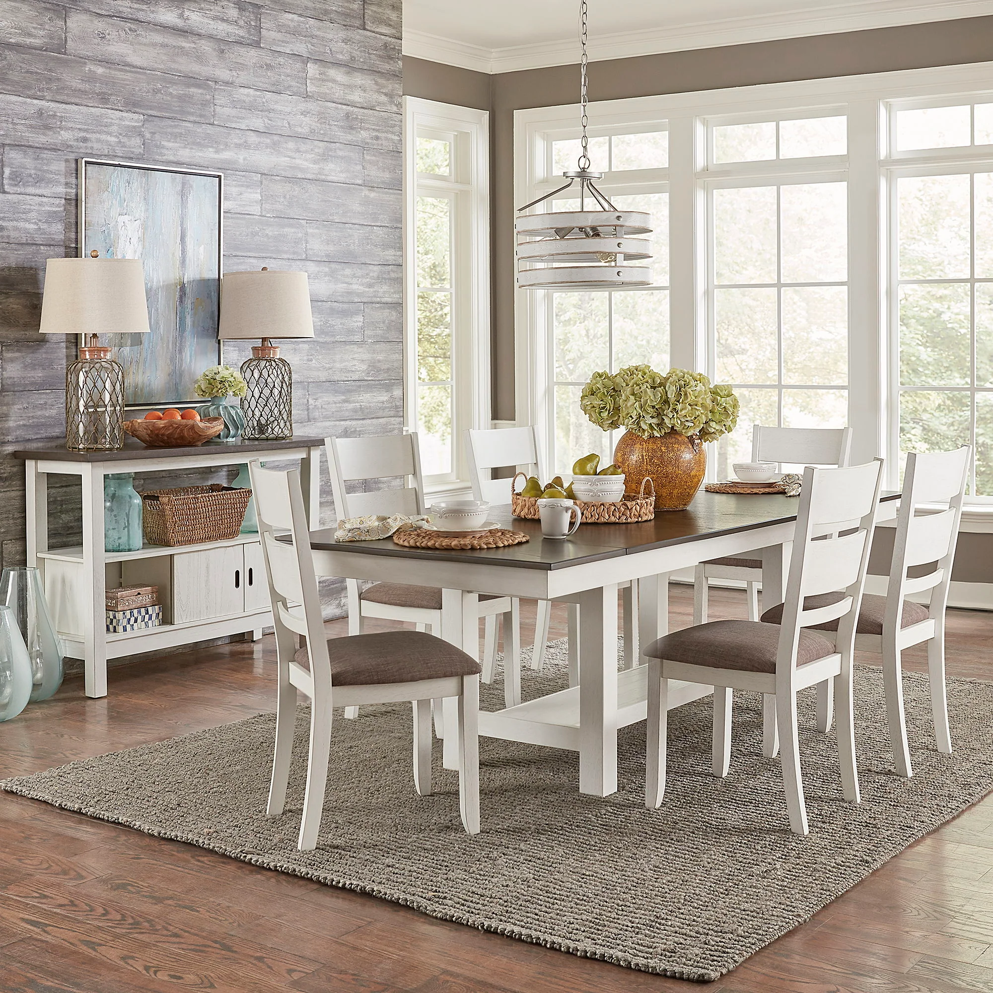 Brook Bay - Trestle Table Set - Image 3