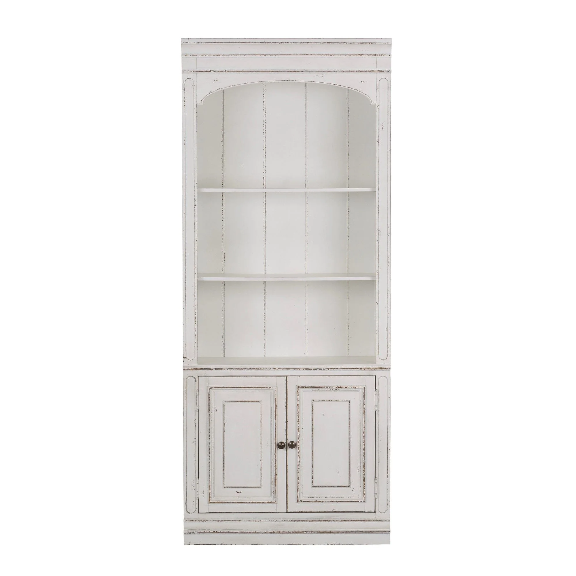 Magnolia Manor - Bunching Bookcase - Antique White - Image 1