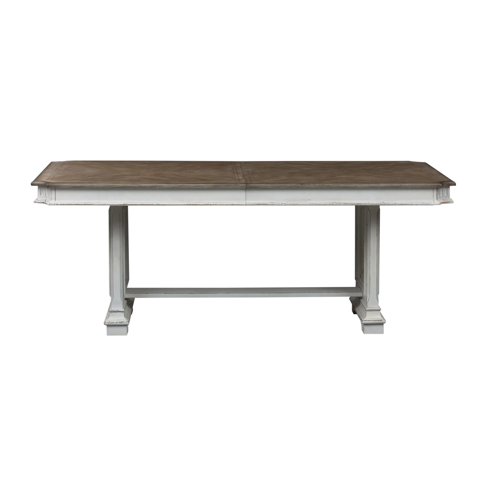 Abbey Park - Trestle Table - Antique White - Image 2