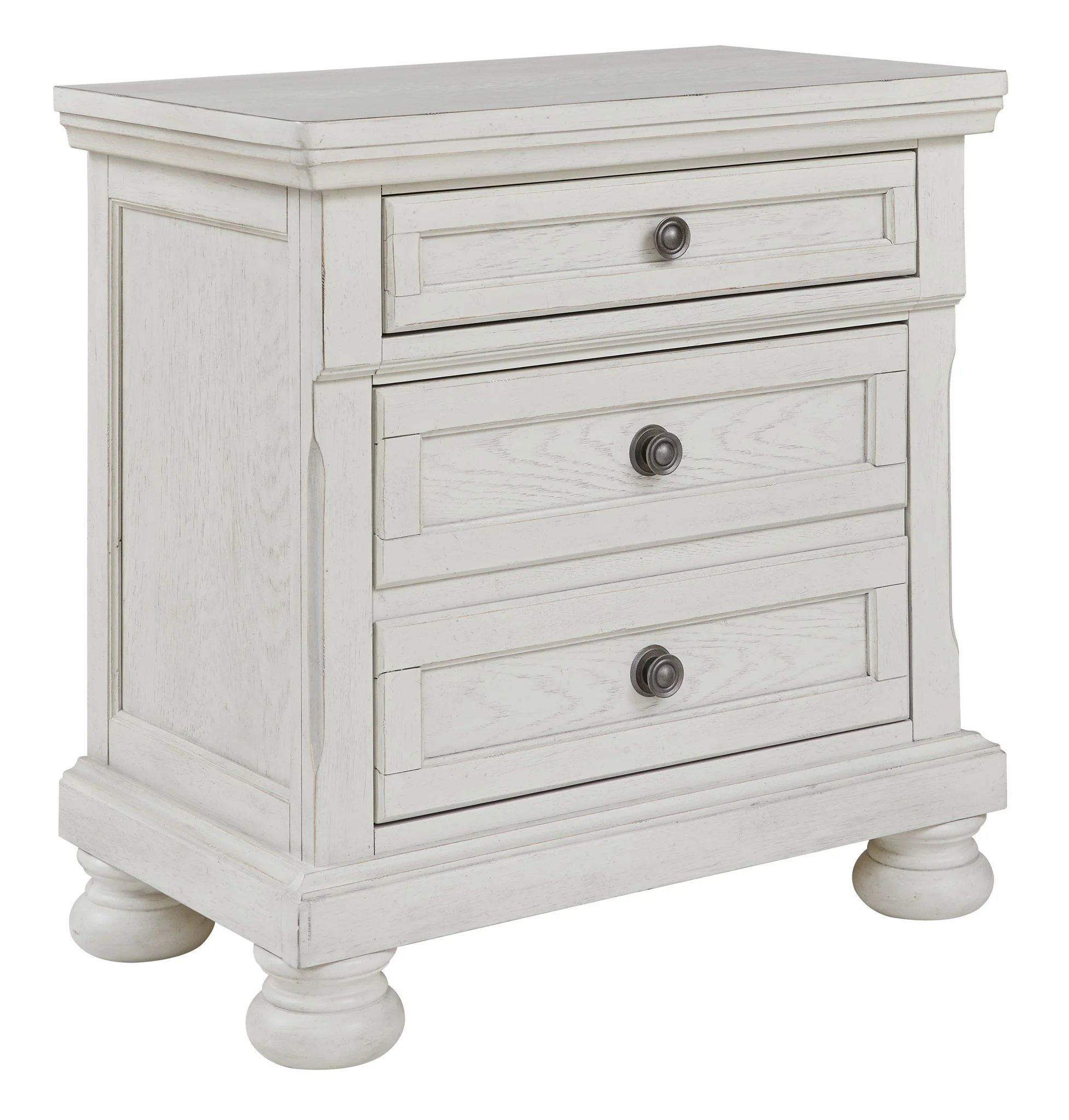 Robbinsdale – Two Drawer Night Stand – Antique White