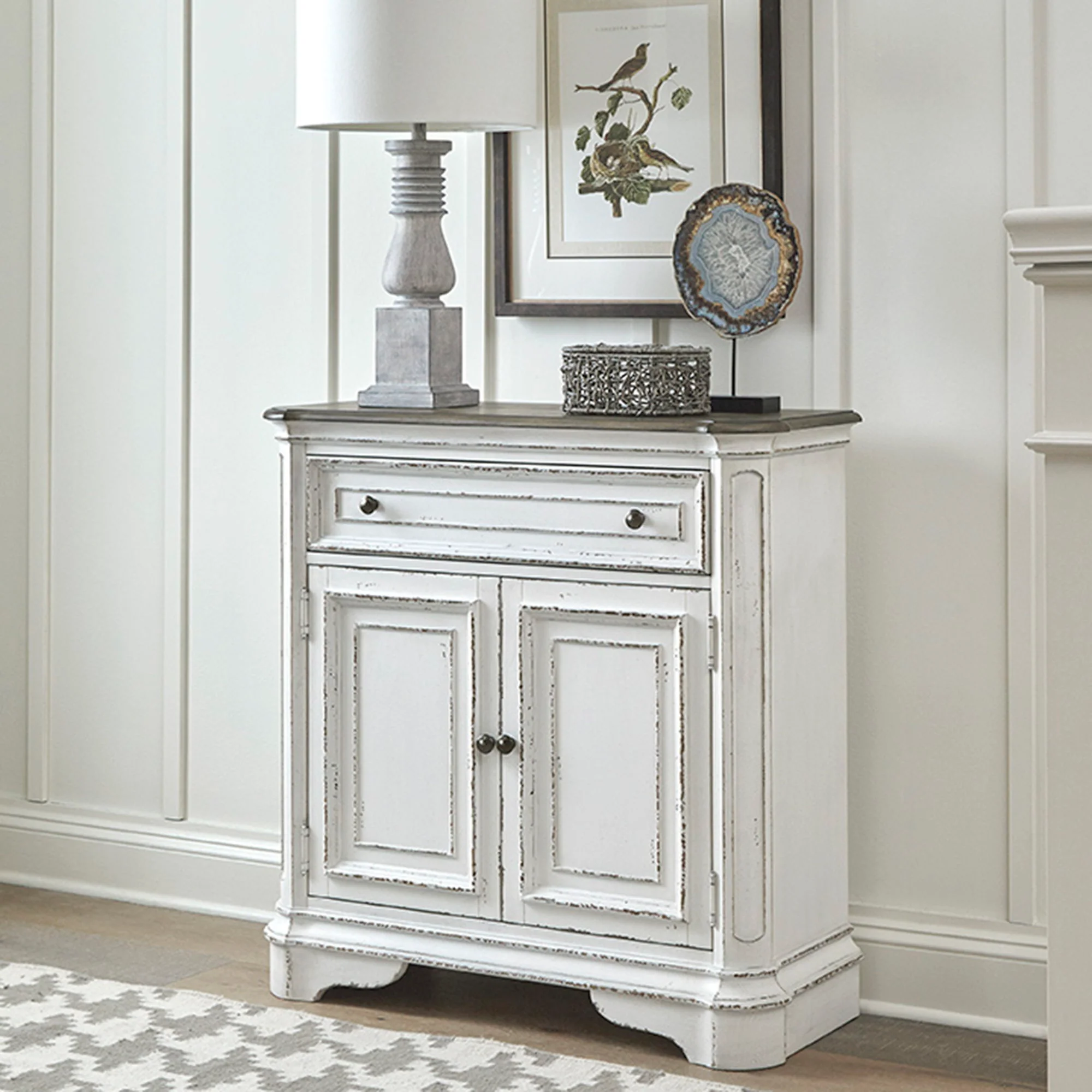 Magnolia Manor – Accent Cabinet – Antique White