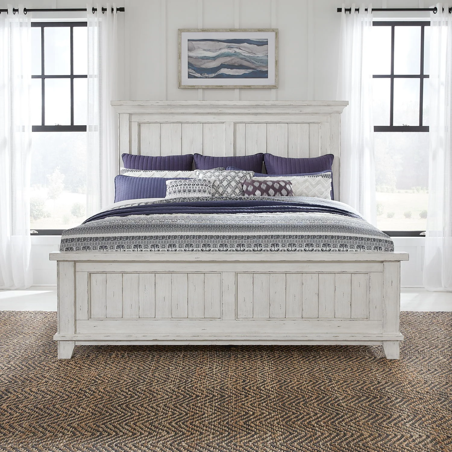River Place - Panel Bed - Image 1
