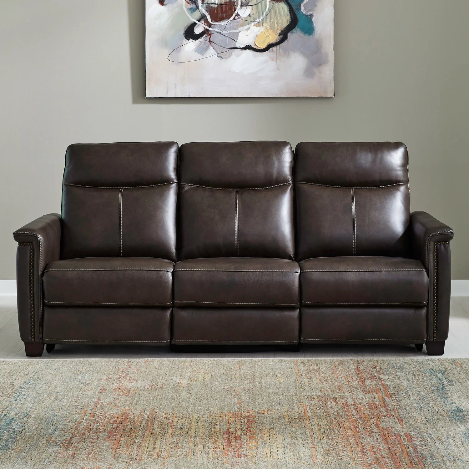 Crawford - Sofa P3 & ZG - Finch Cacao - Image 1