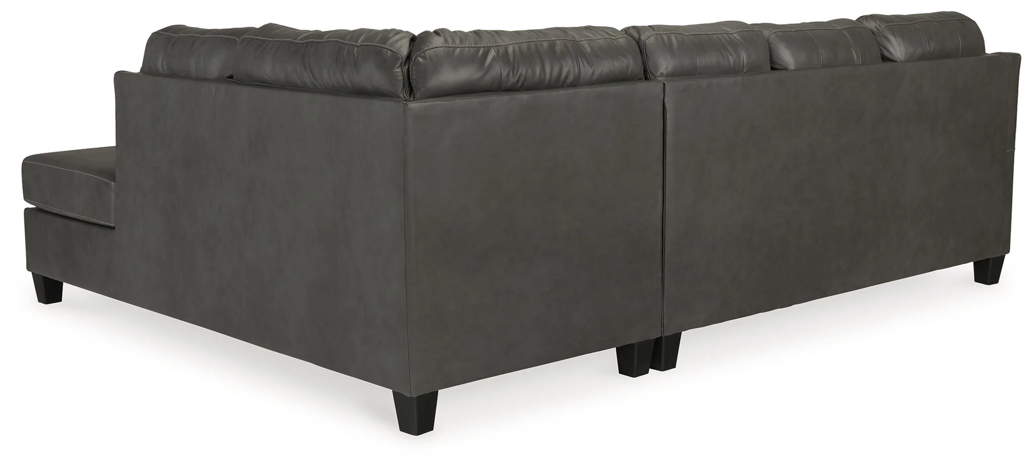 Valderno - 2-Piece Sectional With Raf Corner Chaise - Fog - Image 2