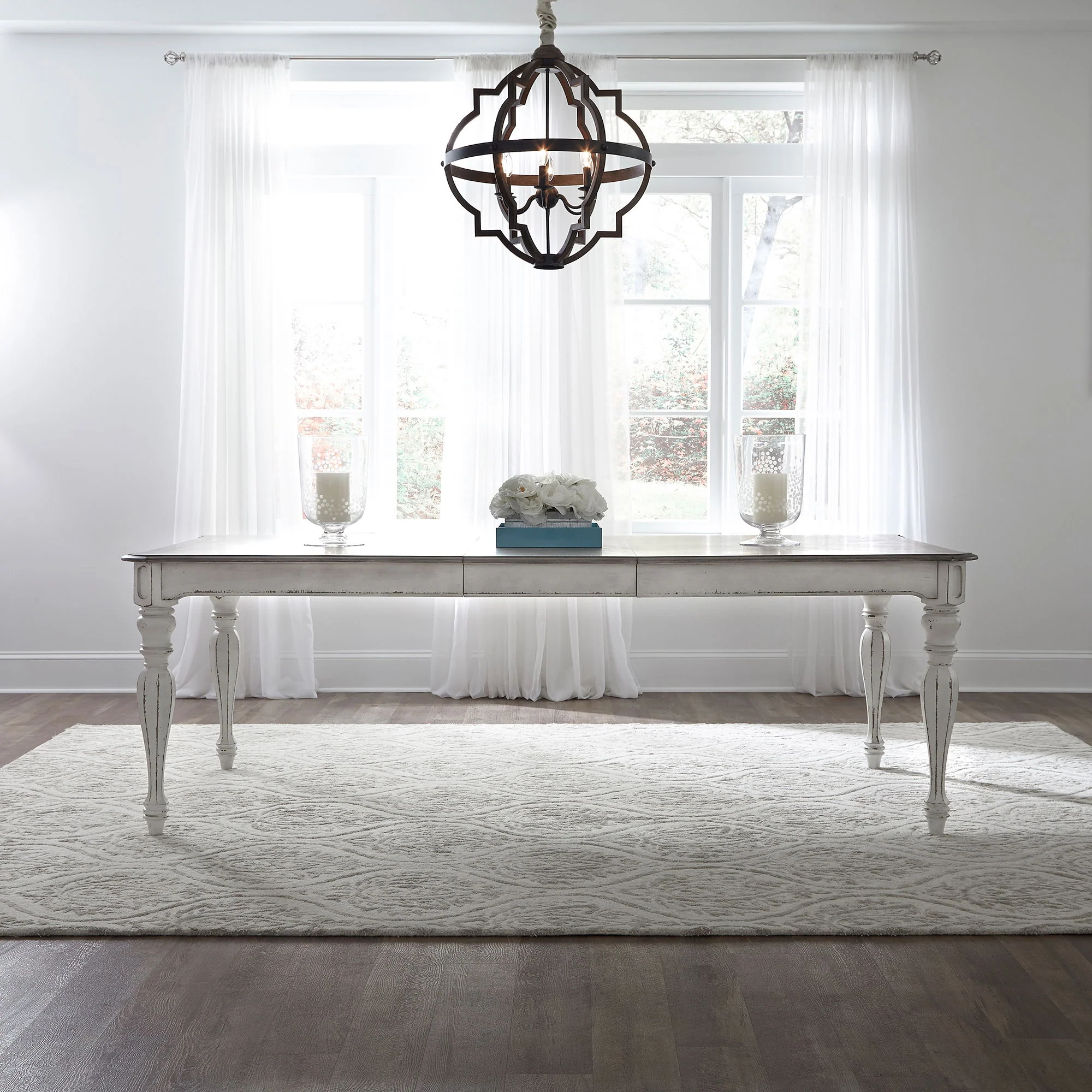 Magnolia Manor - Rectangular Leg Table - Image 1