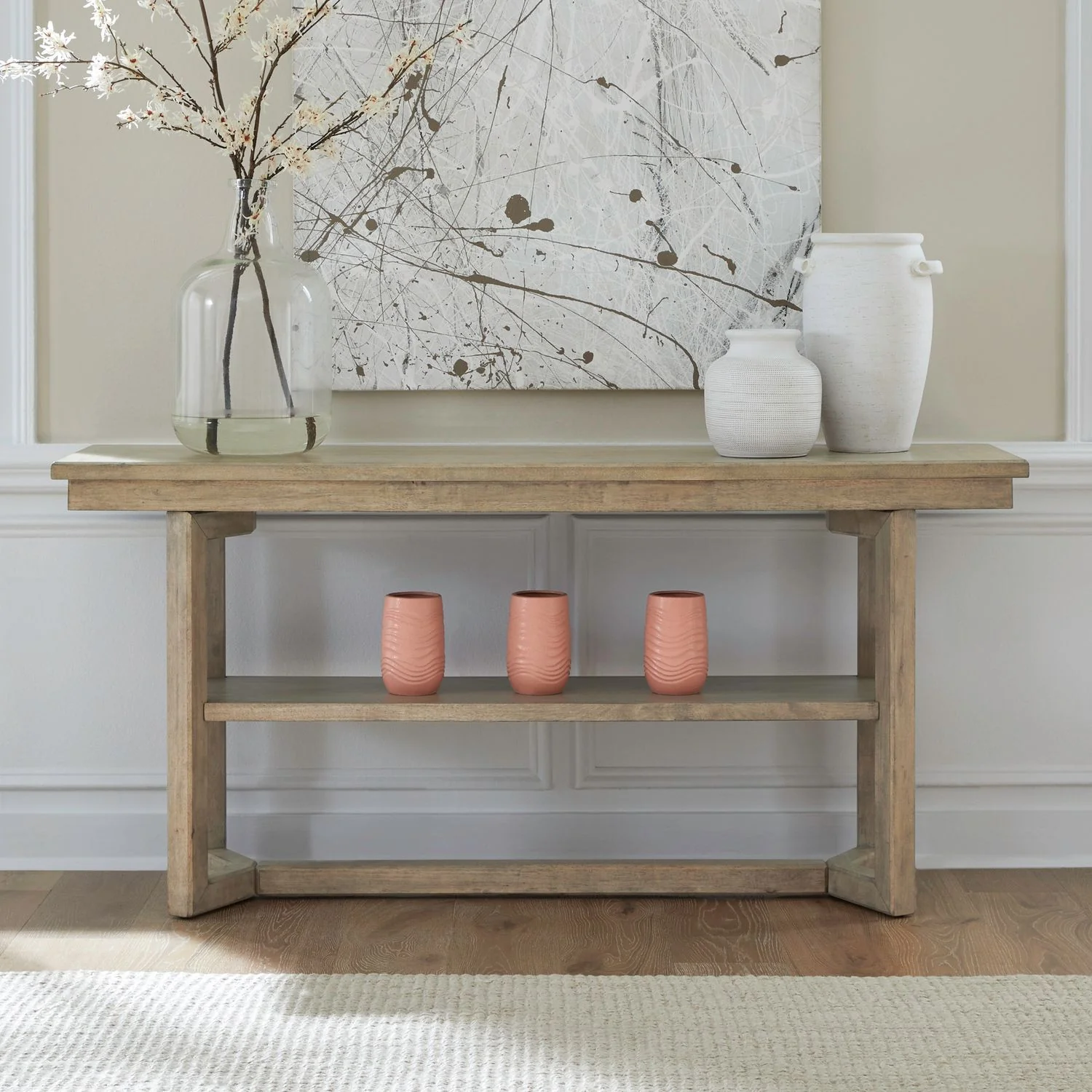 Proximity Place – Sofa Table – Barley Buff