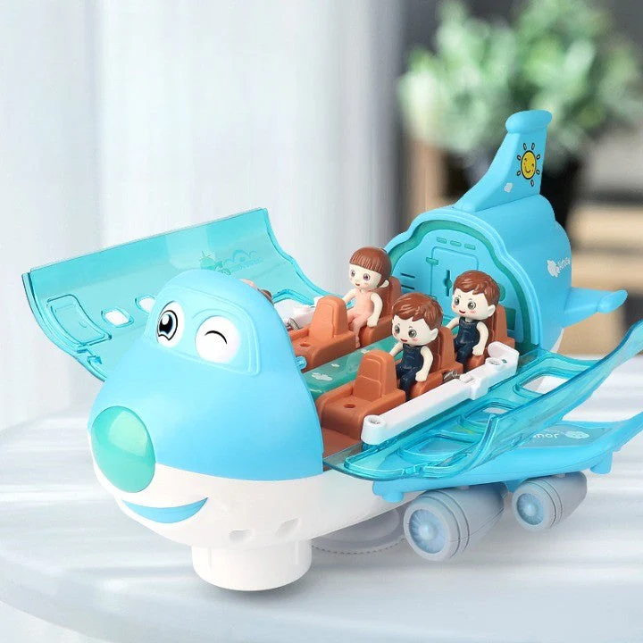 Kids Music Electric Assembled Airbus Toy - Image 1