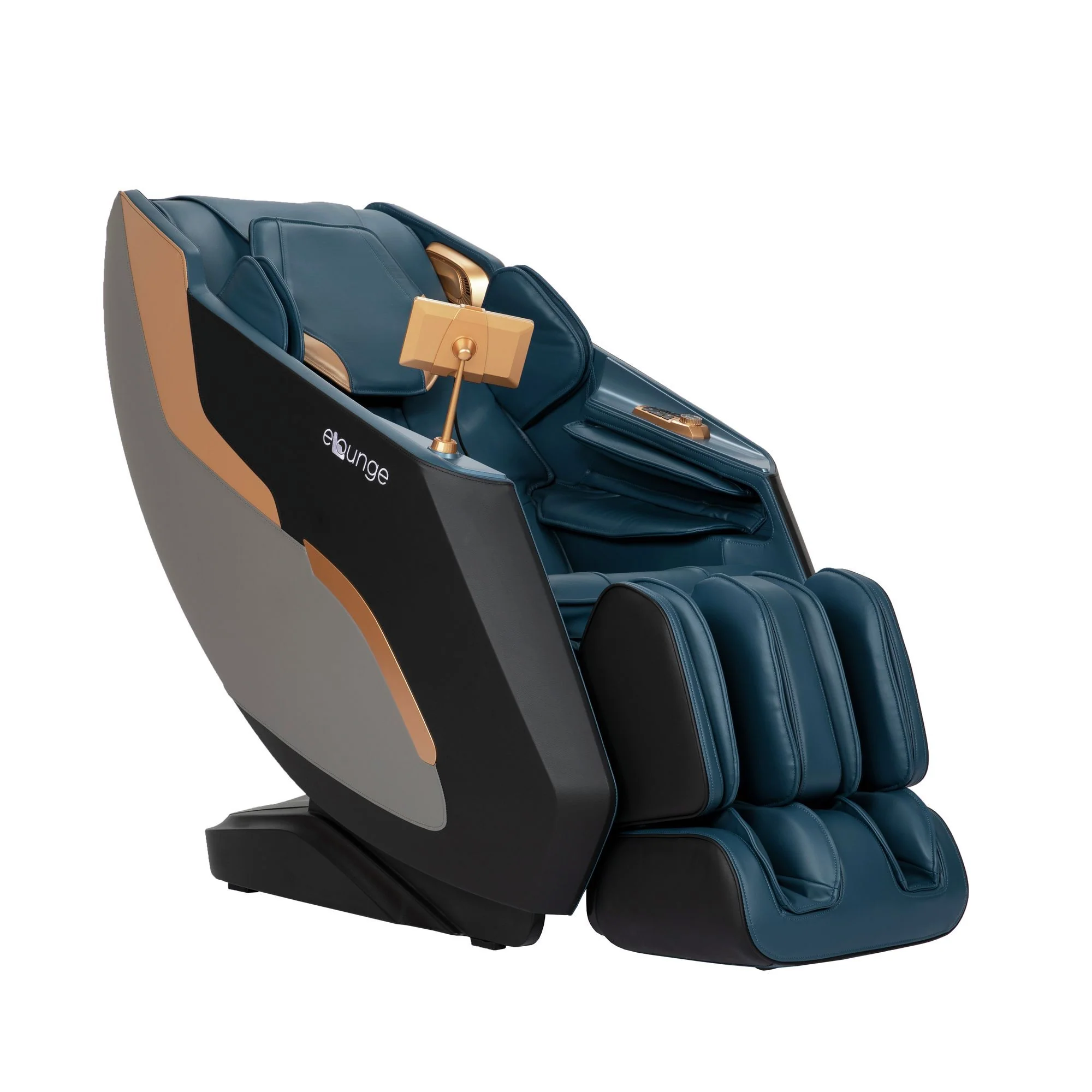 Enrich – PU Massage Chair – Navy
