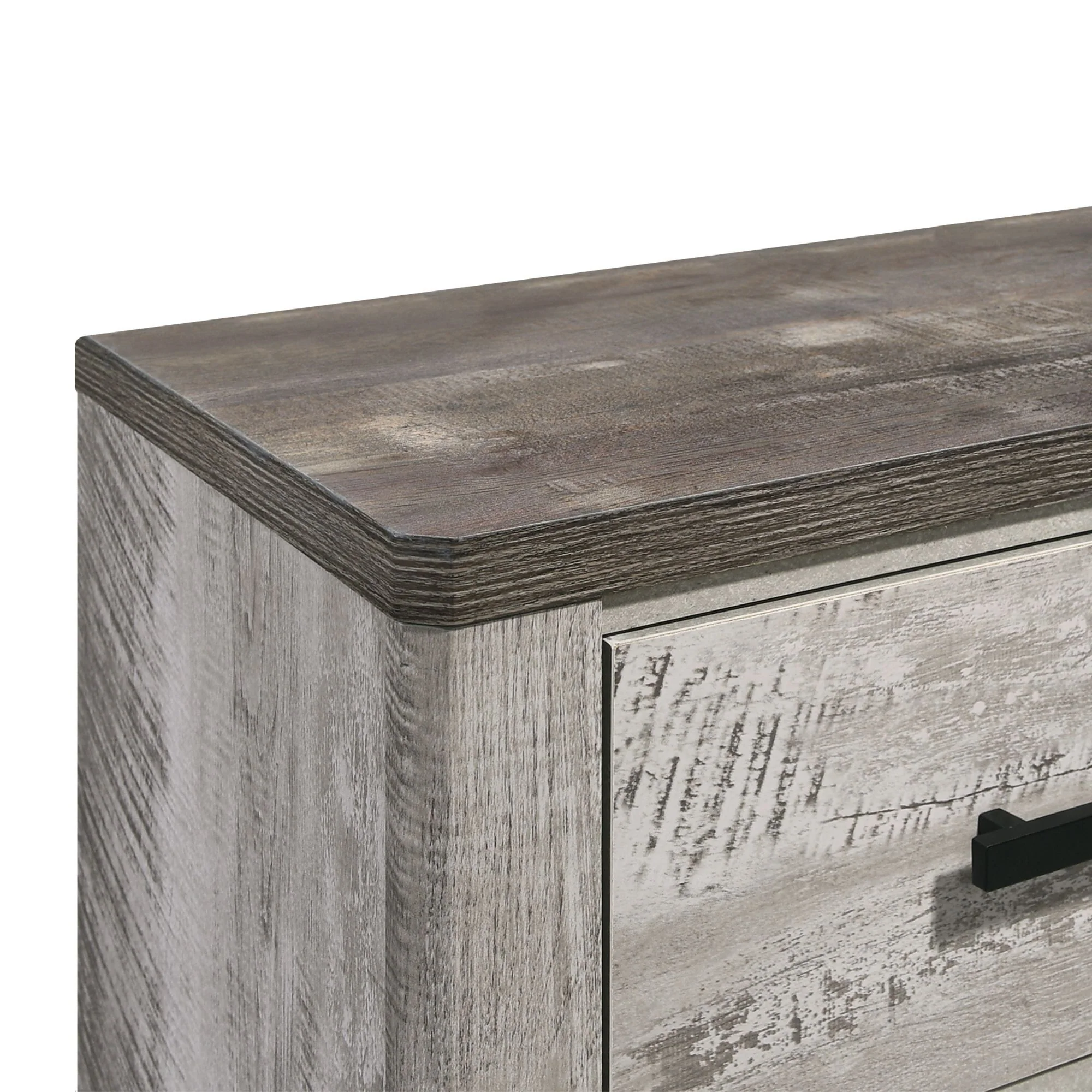 Millers Cove - 2-Drawer Nightstand - Distressed Gray - Image 3