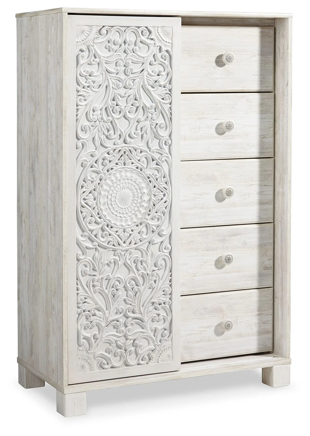 Paxberry - Dressing Chest - Whitewash - Image 1