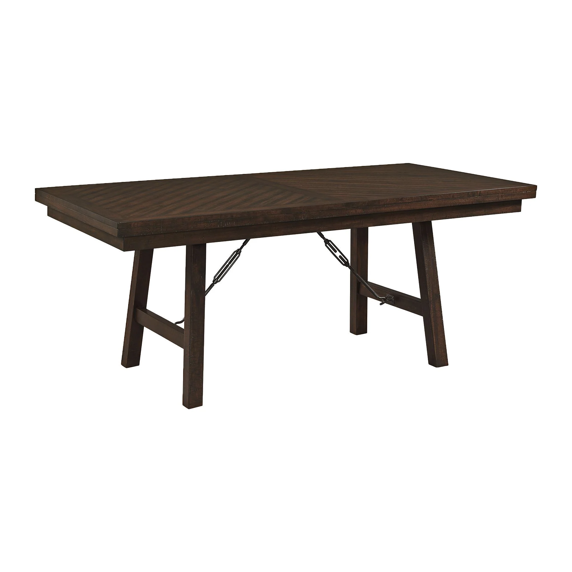 Jax - 6 Piece Dining Set (72" Table, Four Chairs And Bench) - Cherry - Image 2