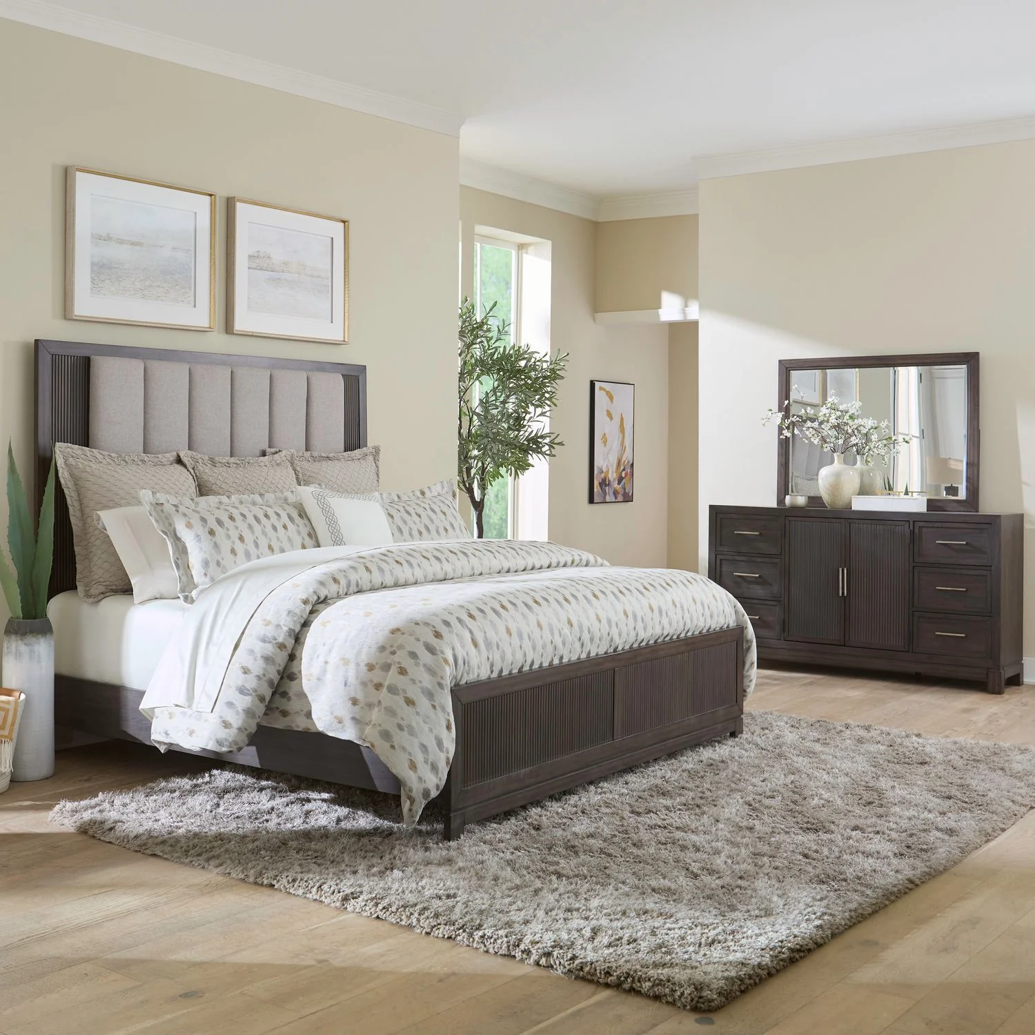 Modern Edge - Upholstered Bedroom Set - Image 1