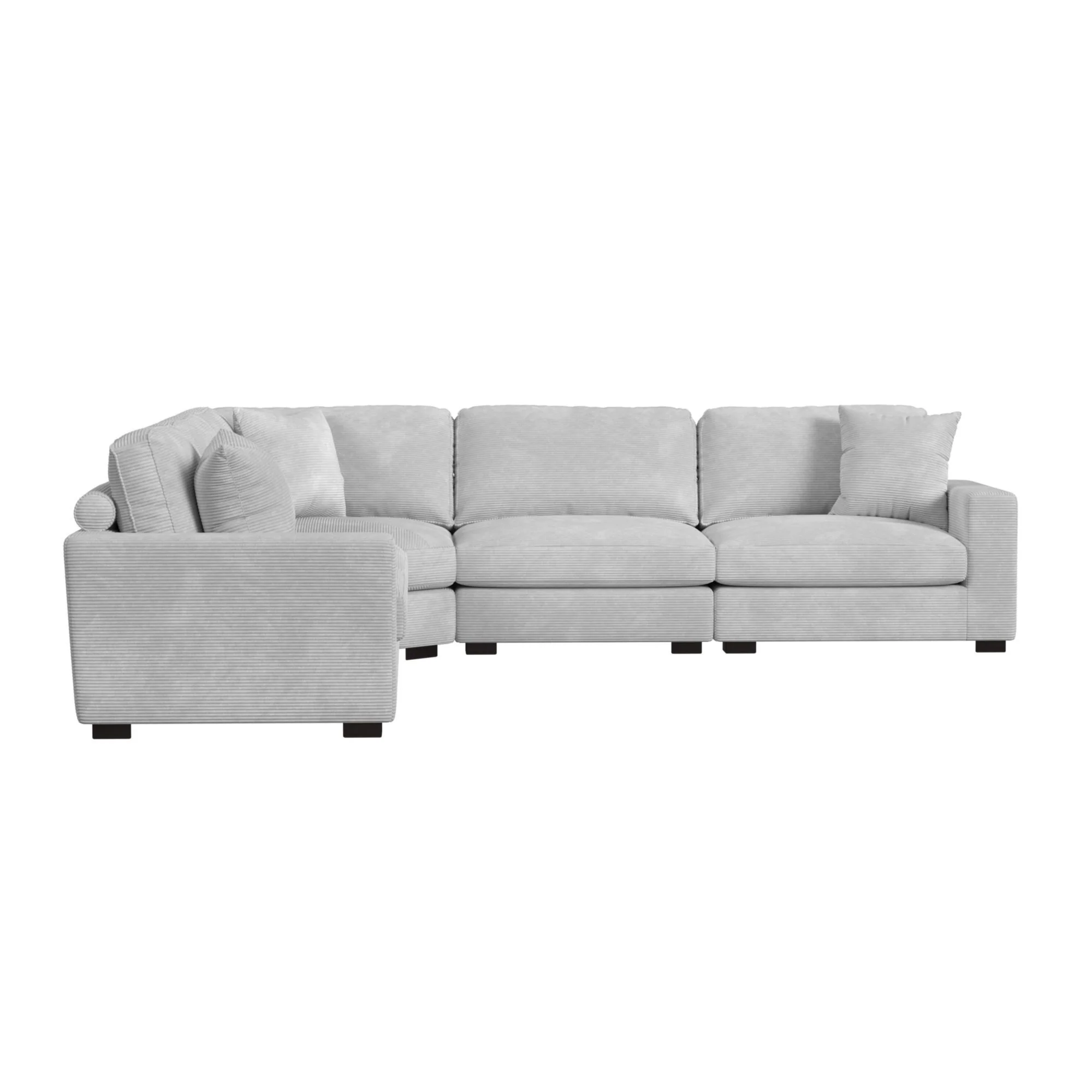 Arizona - Modular Armless Chair - Steno Stone - Image 2