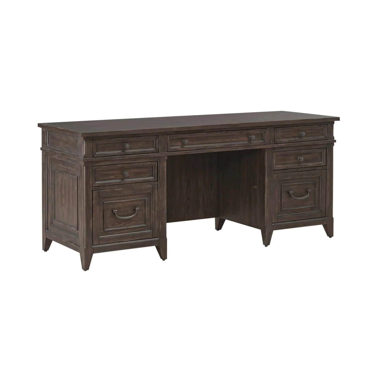 Paradise Valley - Executive Credenza - Saddle Brown - Image 2
