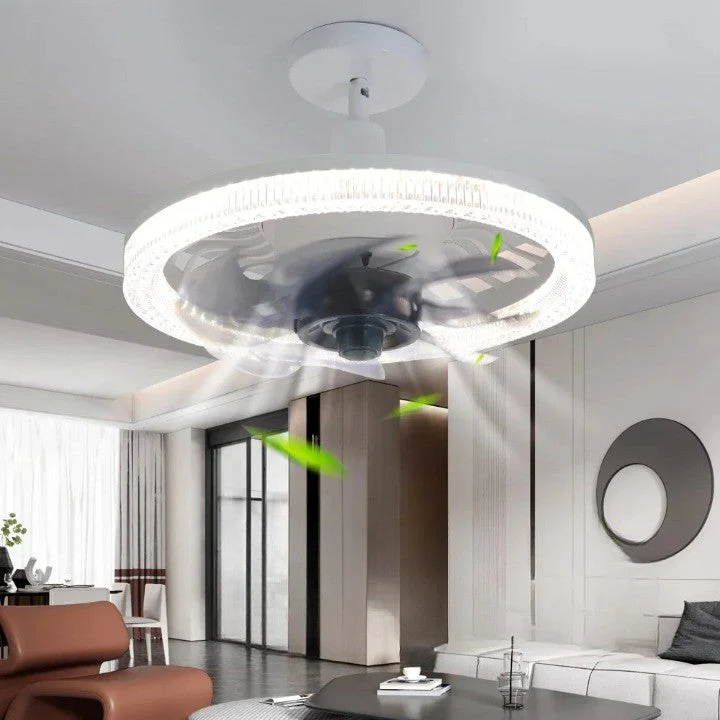 3in1 Remote Control Noise-Free Noise Elegant Fan Lamp - Image 1