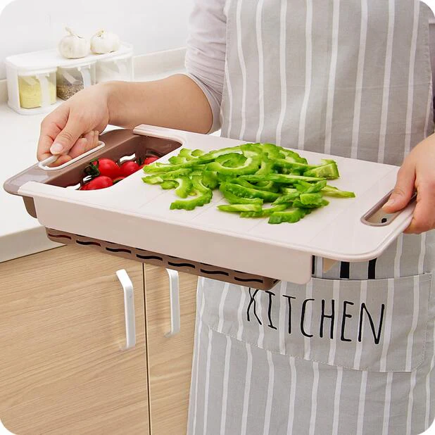 Slip-resistant Kitchen Multifunctional cutting board - Image 3