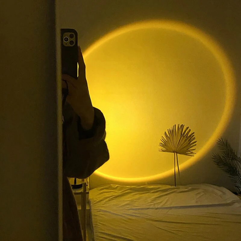 Cat Ears Desk Sunset Lamp - Image 2