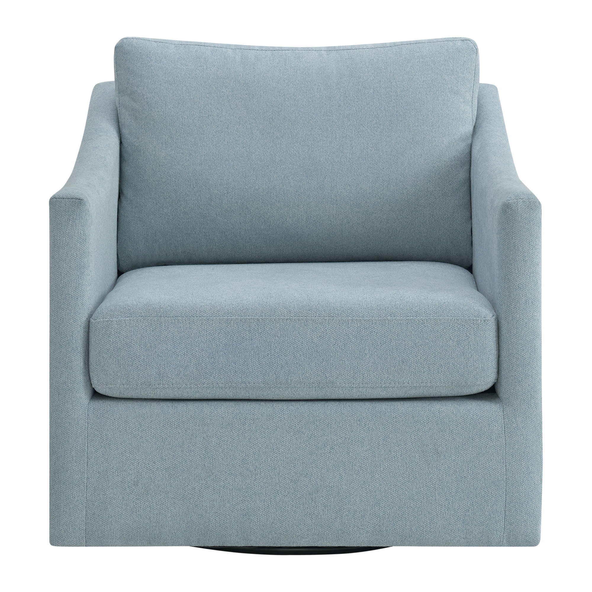 Acacia - Swivel Chair - Freya Light Blue - Image 3
