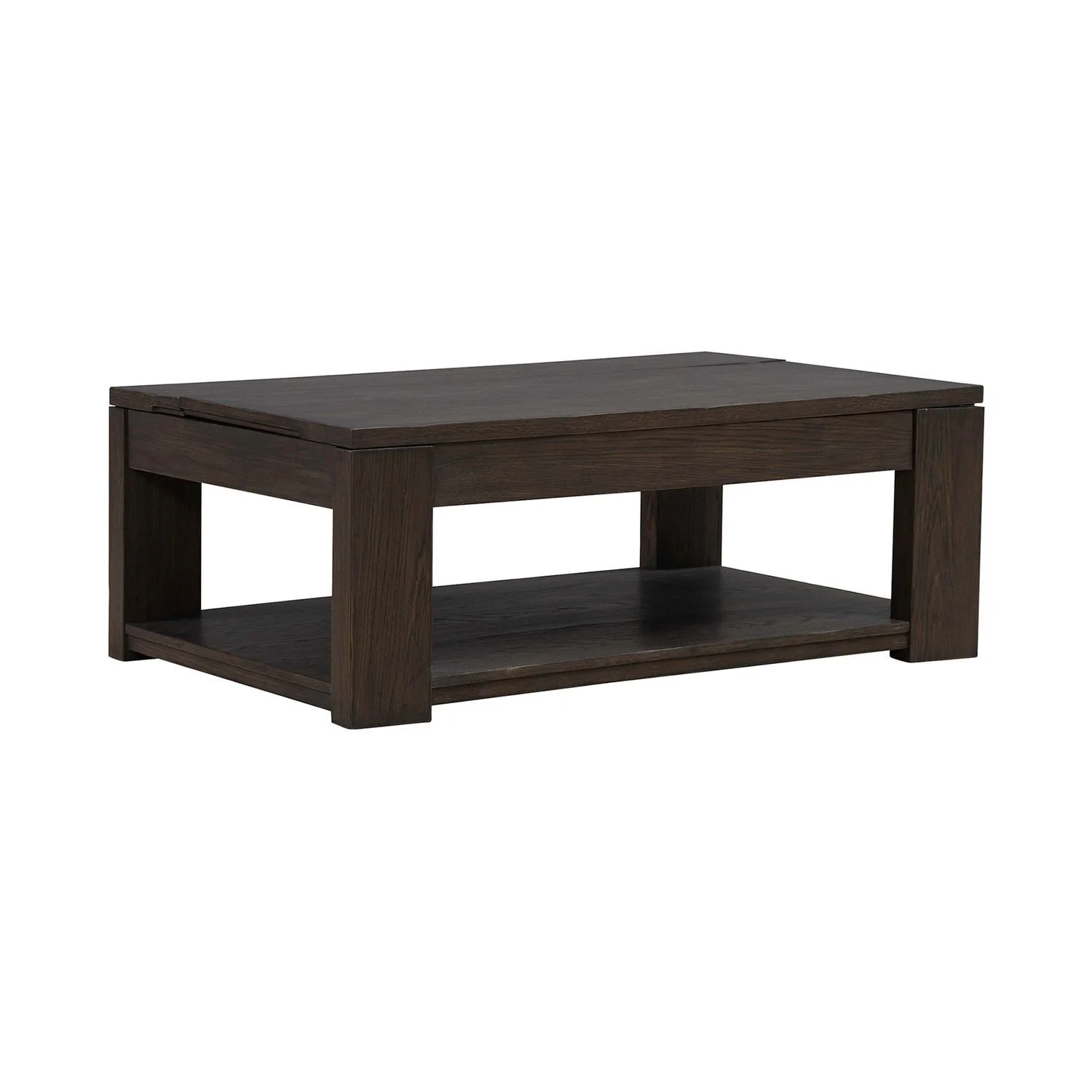 Lennox Hill - Lift Top Cocktail Table - Bark - Image 3