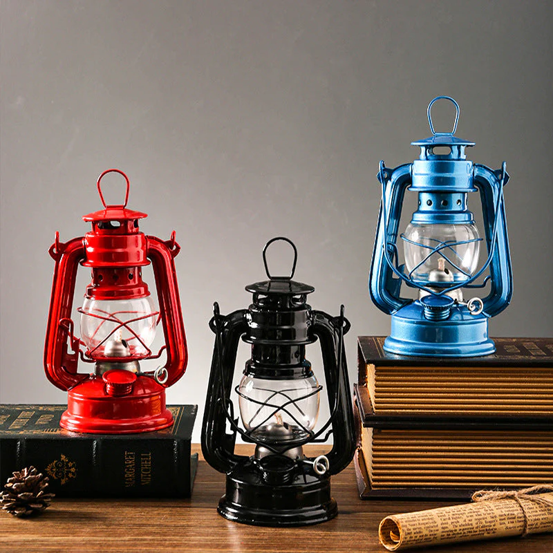 Nostalgic Camping Side Outdoor Kerosene Lantern Lamp - Image 2