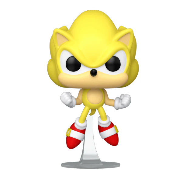 Funko Pop! Games: Sonic - Super Sonic First Appearance 2022 Summer Convention Limited Edition - Image 1