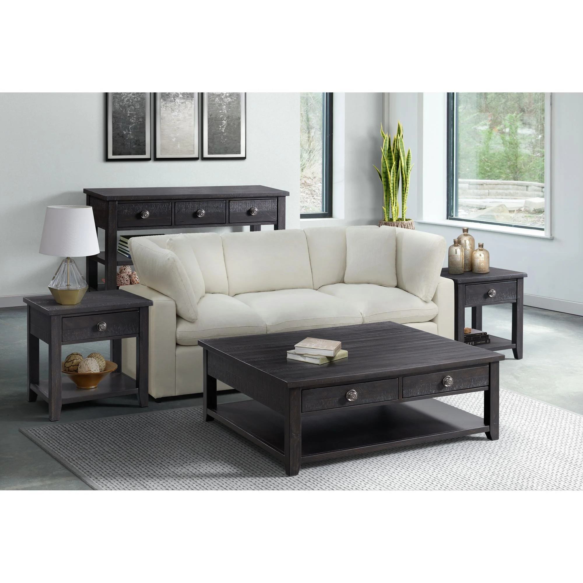Kendyl - Occasional Square Coffee Table - Brown - Image 3