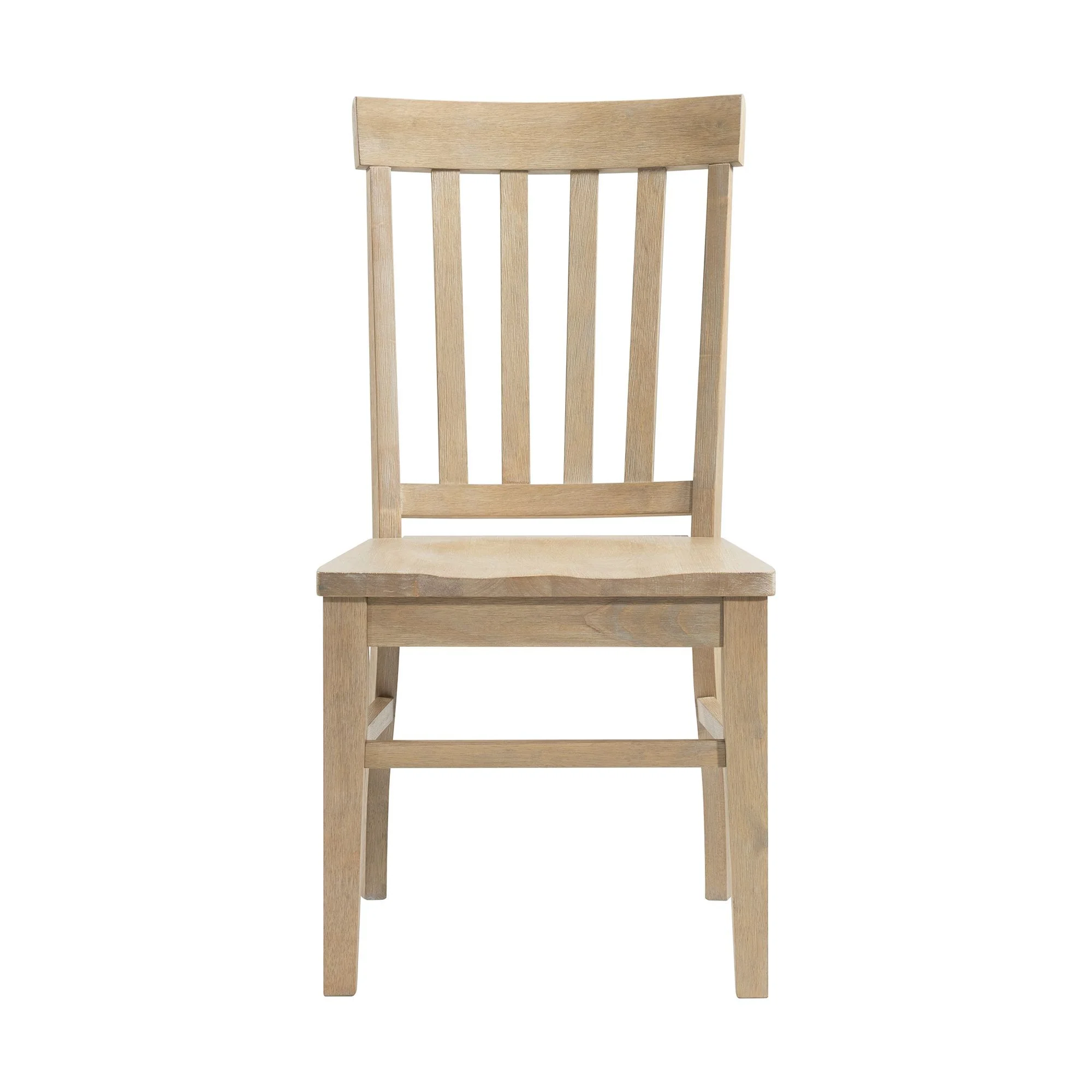 Lakeview - Slat Back Side Chair (Set of 2) - Natural Finish - Image 2