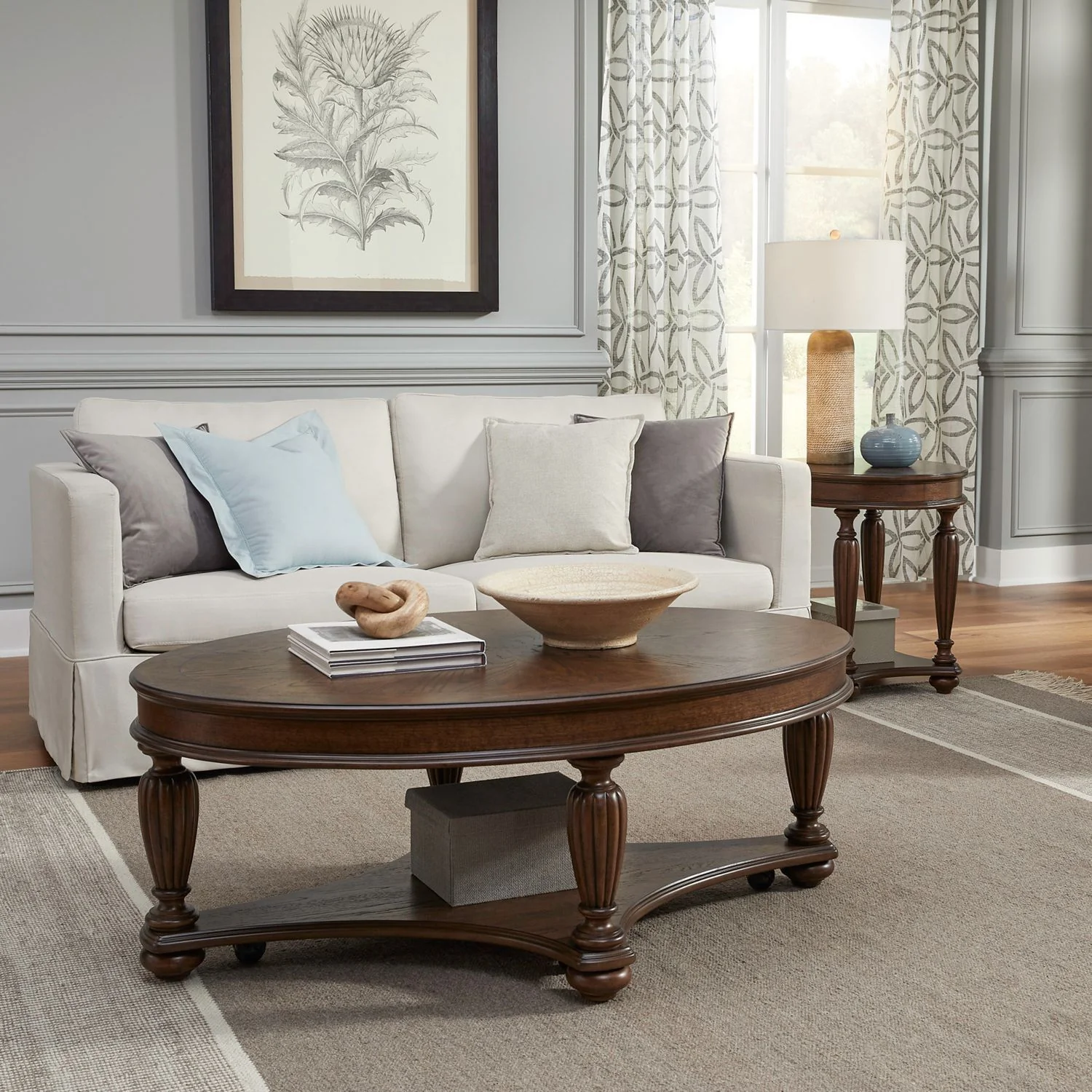 Allington – 3 Piece Set – Satin Sienna